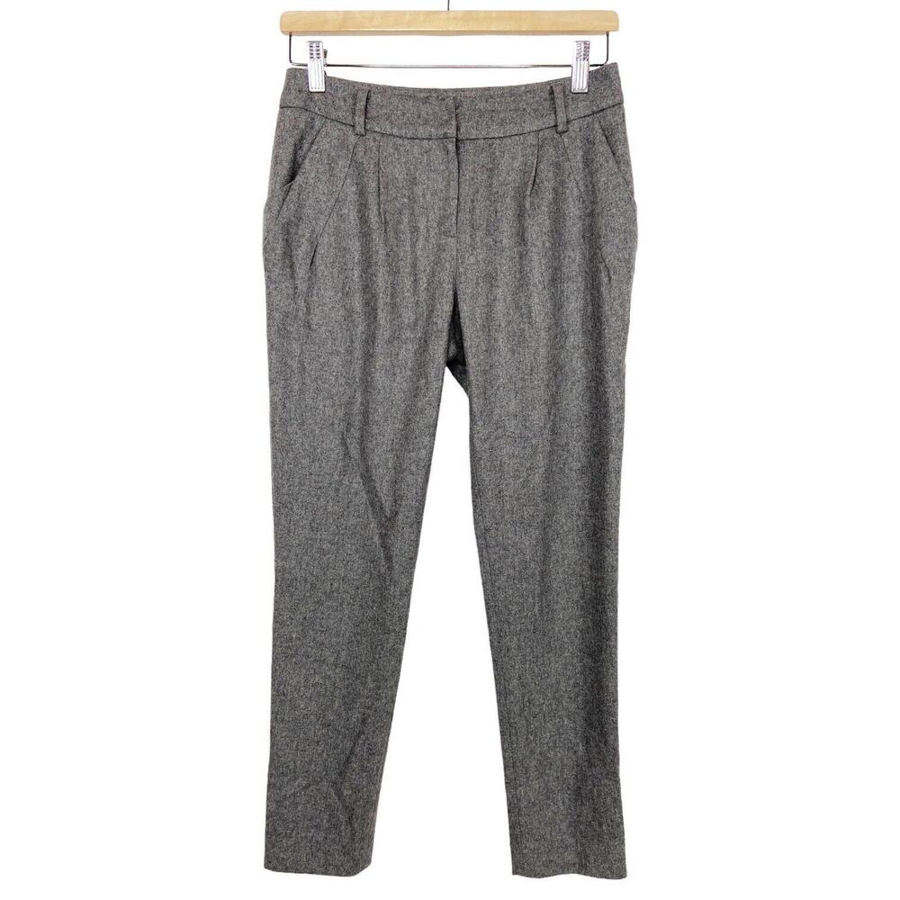 Jill Stuart Pants Gray Wool Trouser Dress Pants Womens Size‎ 2